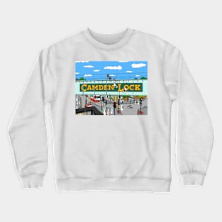 Bunnies in London Camden Lock Crewneck Sweatshirt